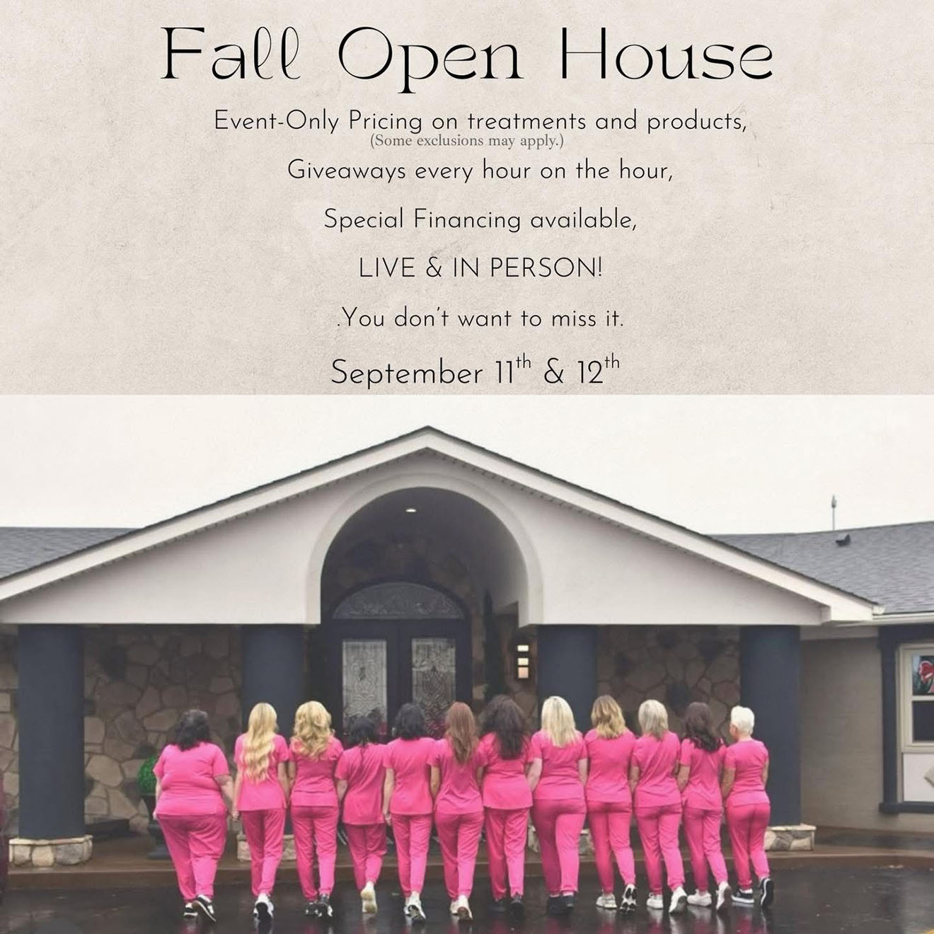 Fall Open House #1