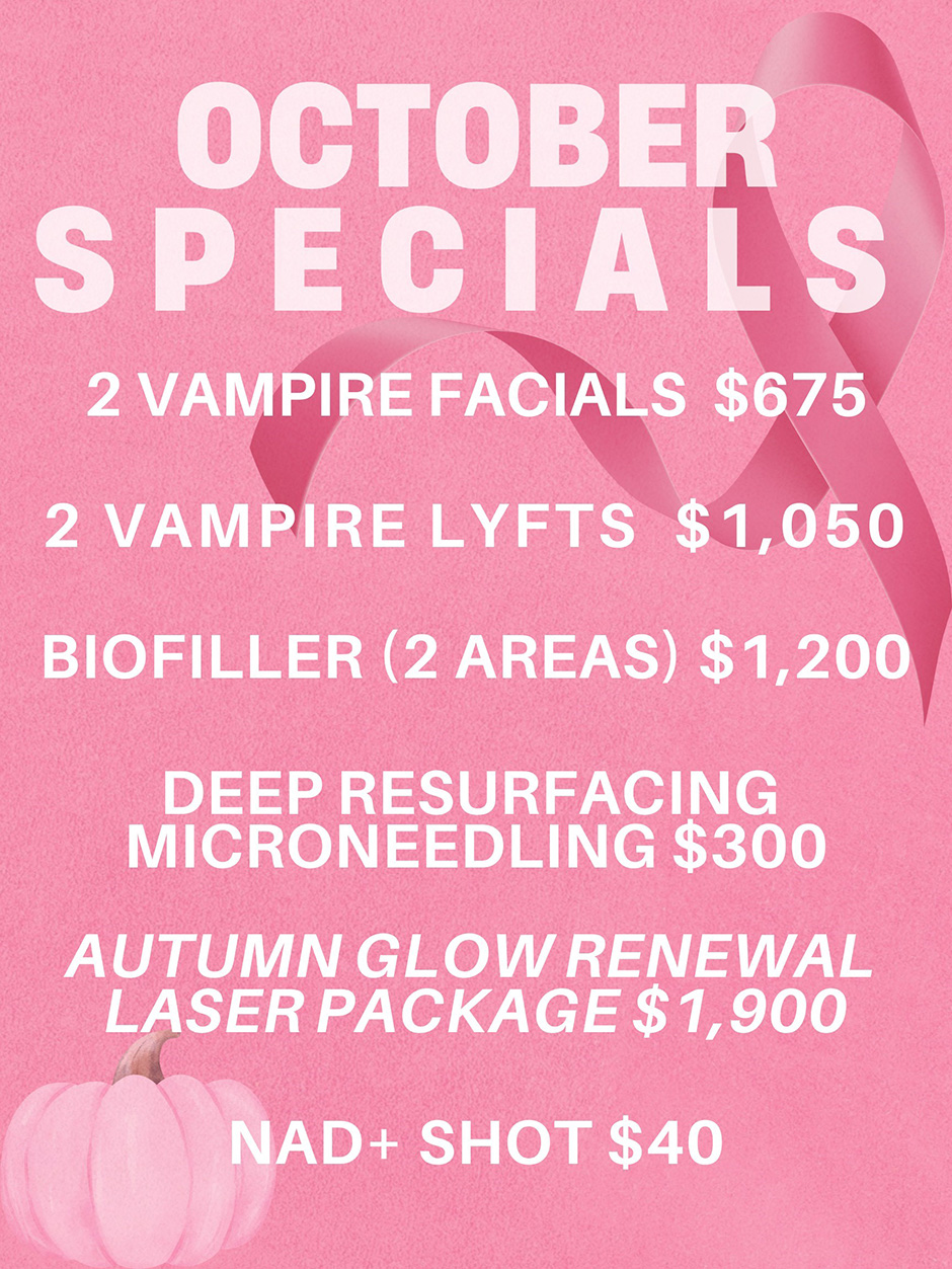 October 2025 Specials